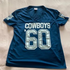 Victoria Secret Pink NFL Dallas Cowboys bling Jersey XL